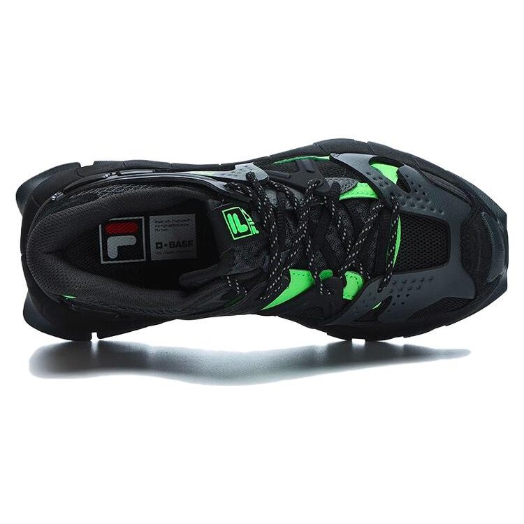 Baskets INSETTO « Black Green »
