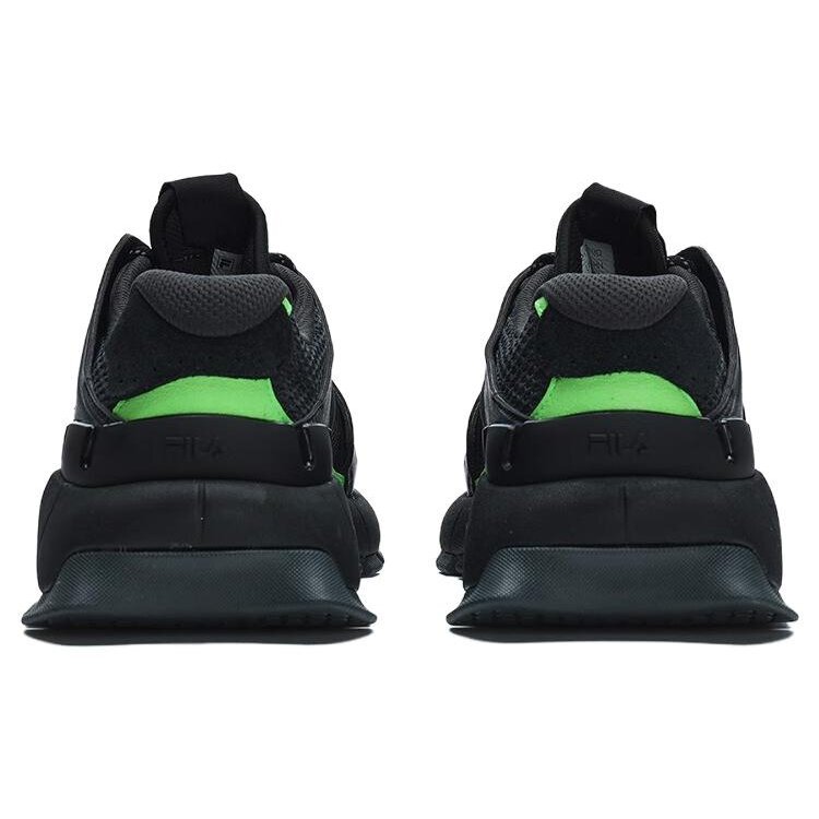 Baskets INSETTO « Black Green »