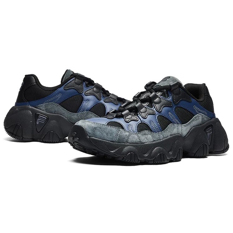 Baskets Jagger Noir/bleu/gris