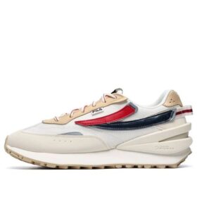 Baskets Jogger 3 « Beige White Red »
