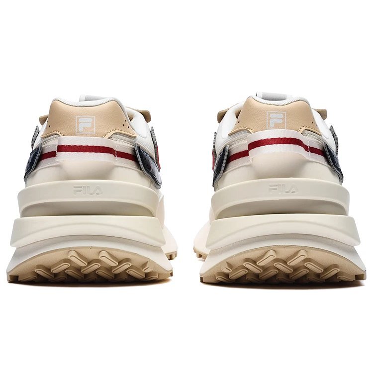 Baskets Jogger 3 « Beige White Red »