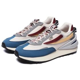 Baskets Jogger 3 « Blanc Bleu Gris »