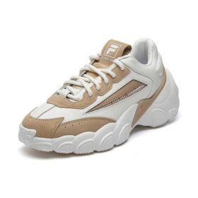 Baskets Lanvin x Fila Blanc/Jaune