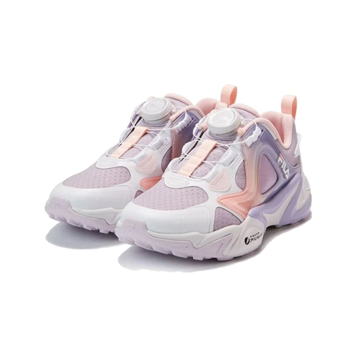 Baskets lifestyle « Blanc Violet Rose »
