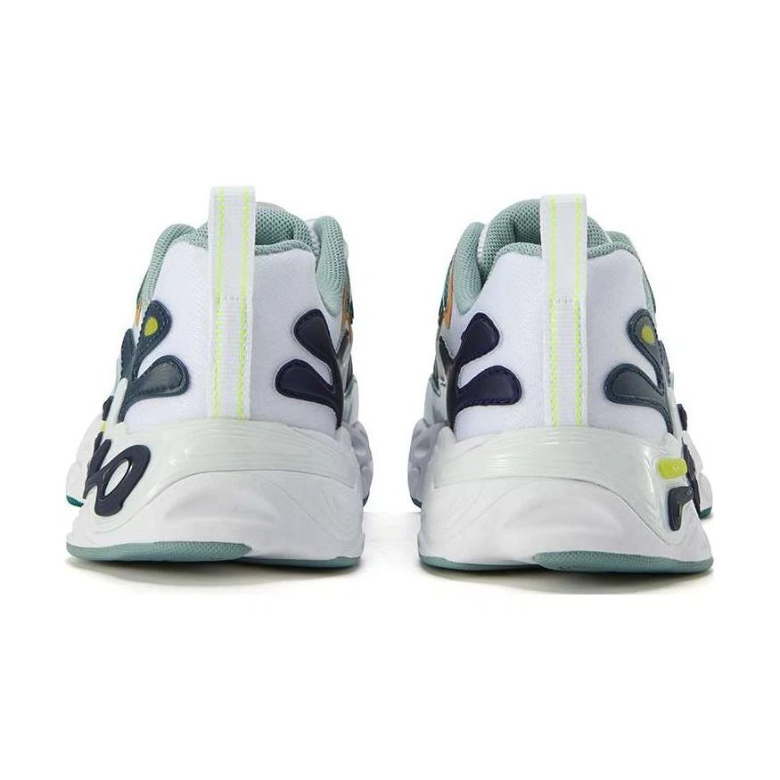 Baskets lifestyle Boa « Blanc Vert Bleu marine »