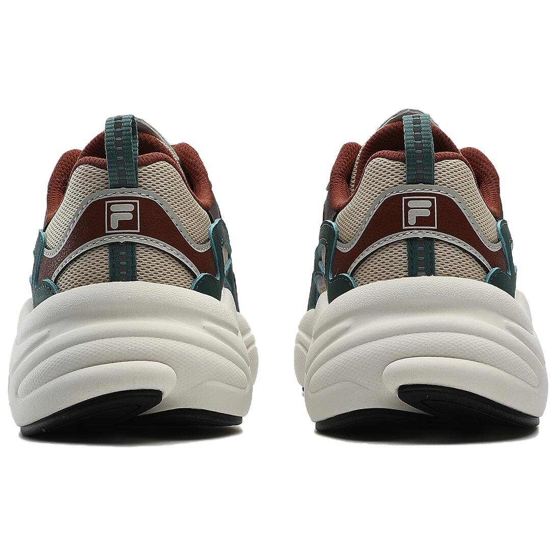 Baskets Mars 1S SMU « Beige, marron, rouge »