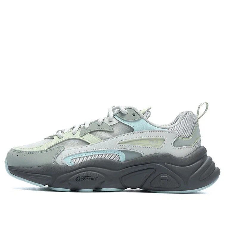 Baskets Mars 1S « Vert, bleu, gris »