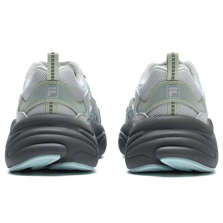 Baskets Mars 1S « Vert, bleu, gris »