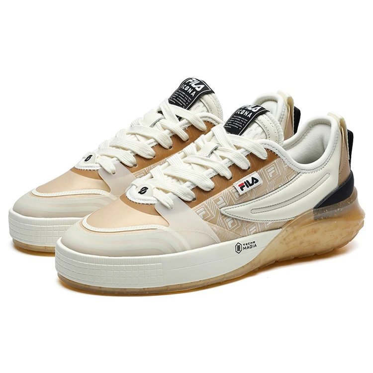 Baskets Mixa Beige « Jaune crème »