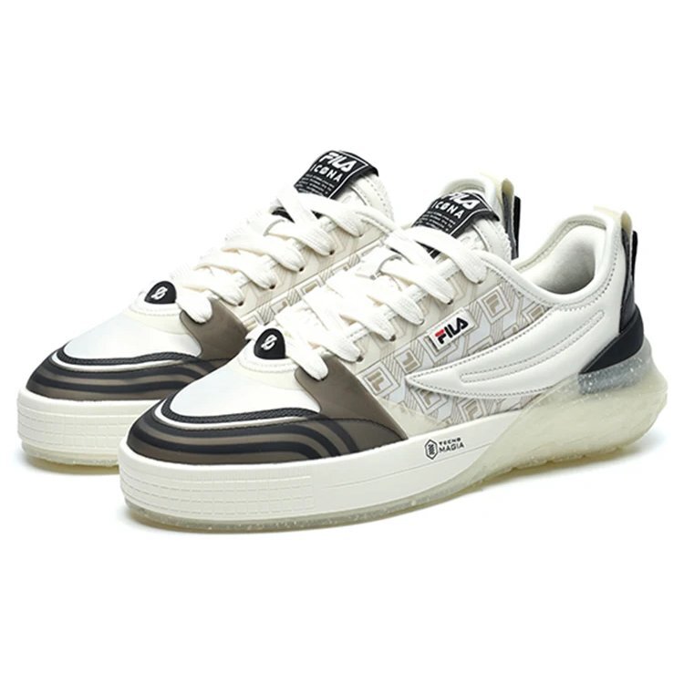Baskets Mixa Blanc/Noir
