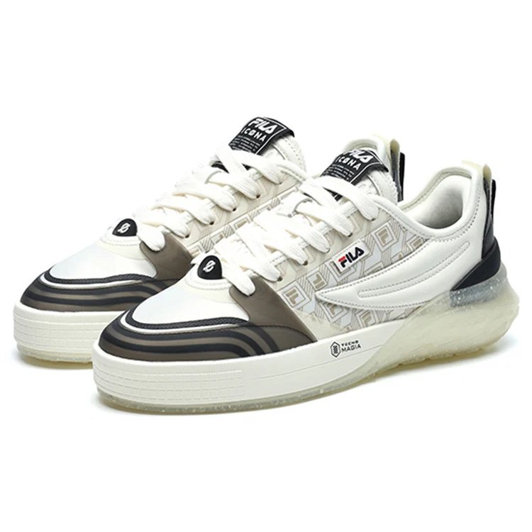 Baskets Mixa Blanc/Noir