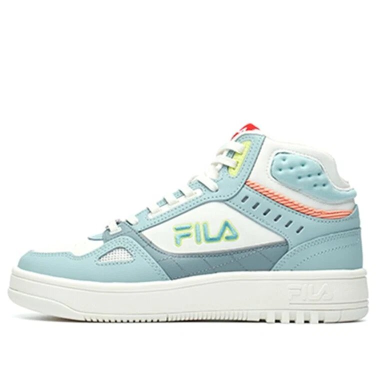 Baskets montantes bleues