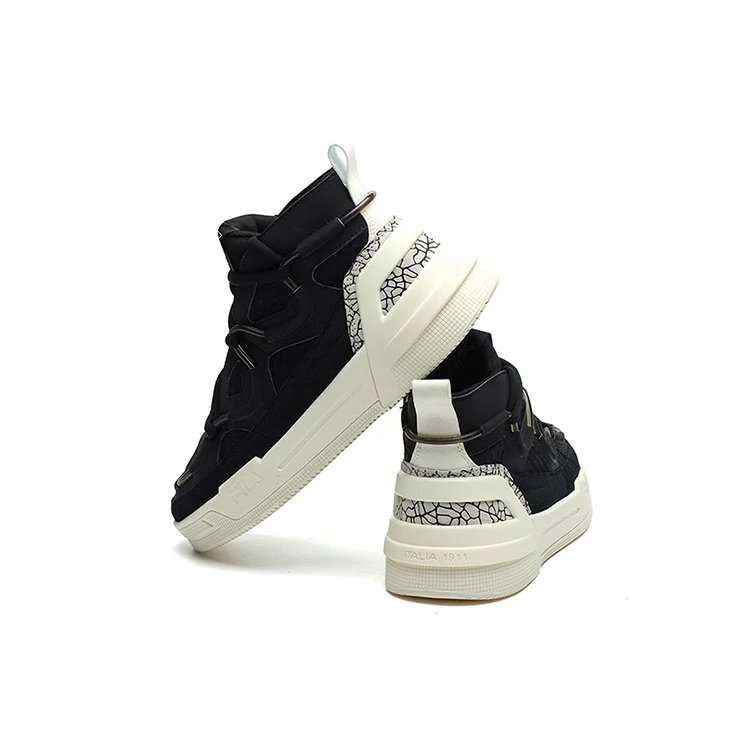 Baskets montantes Noir/Blanc