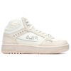 Baskets montantes rose/blanc