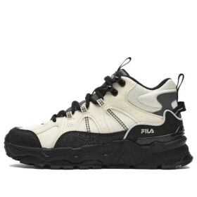 Baskets montantes Trek 1s « Blanc Noir »