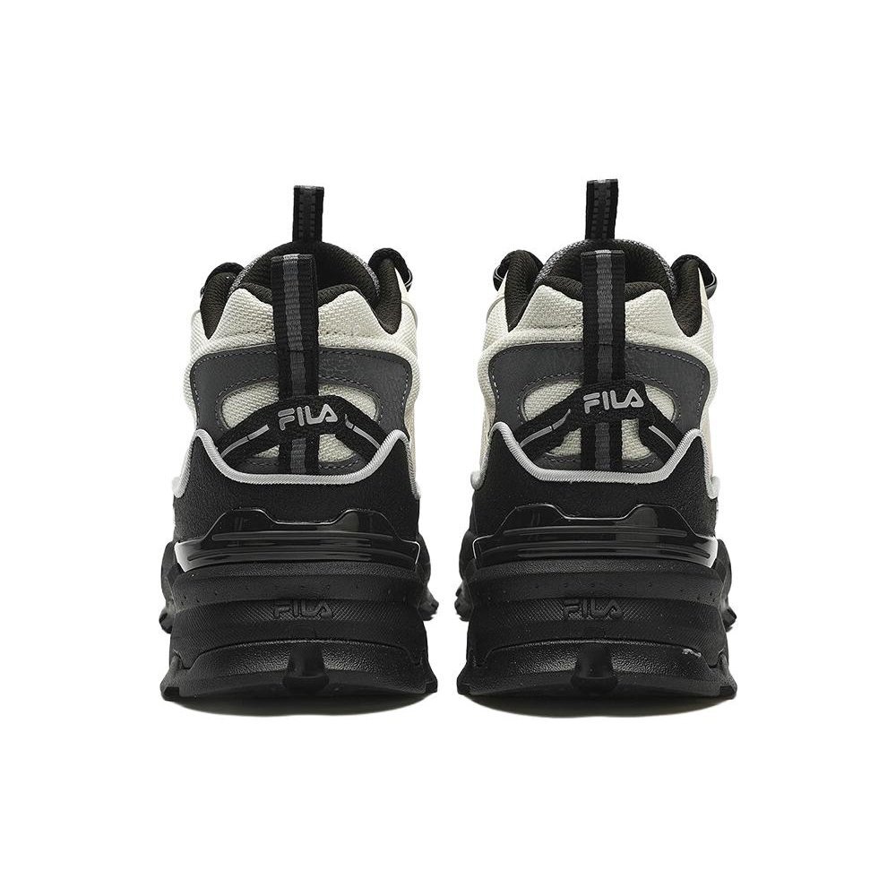 Baskets montantes Trek 1s « Blanc Noir »