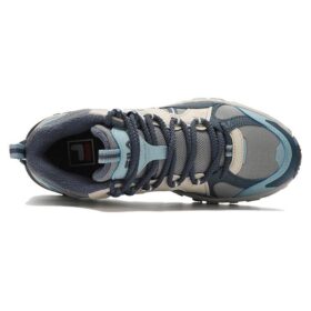 Baskets montantes Trek 1s « Gris-Bleu »