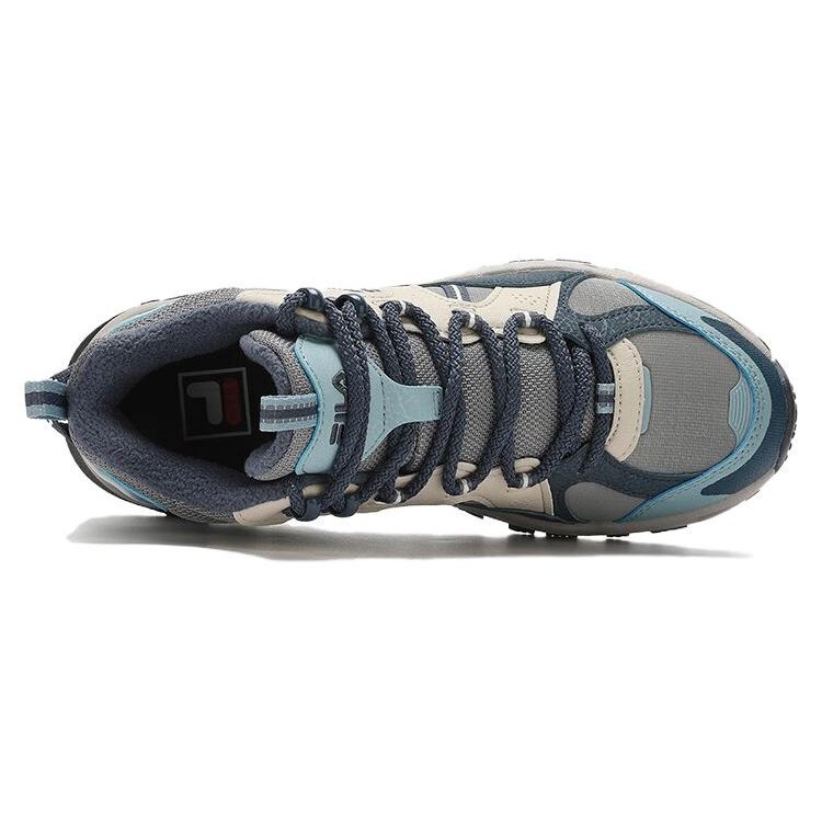 Baskets montantes Trek 1s « Gris-Bleu »