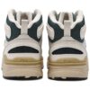 Baskets montantes « White Green »
