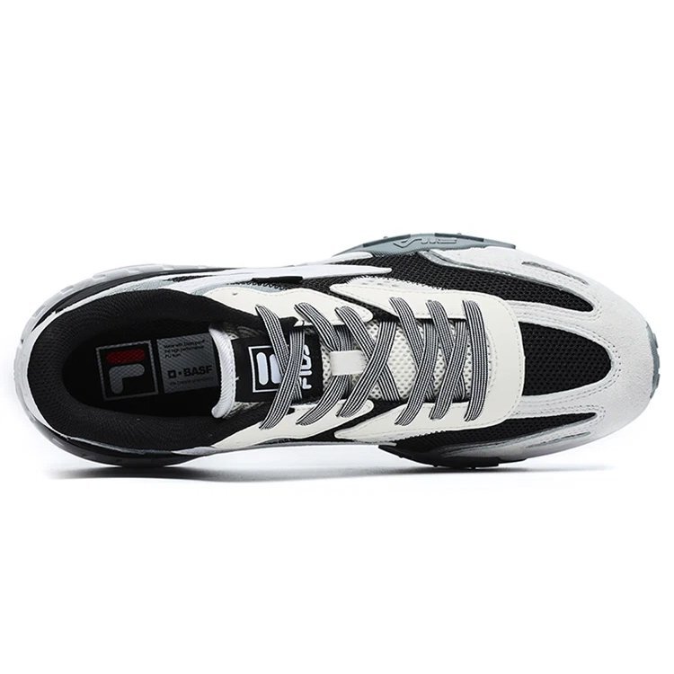 Baskets RENNO Classics « Blanc Gris Noir »