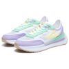 Baskets Renno Classics « Blanc, lilas, vert »