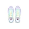 Baskets Renno Classics « Blanc, lilas, vert »