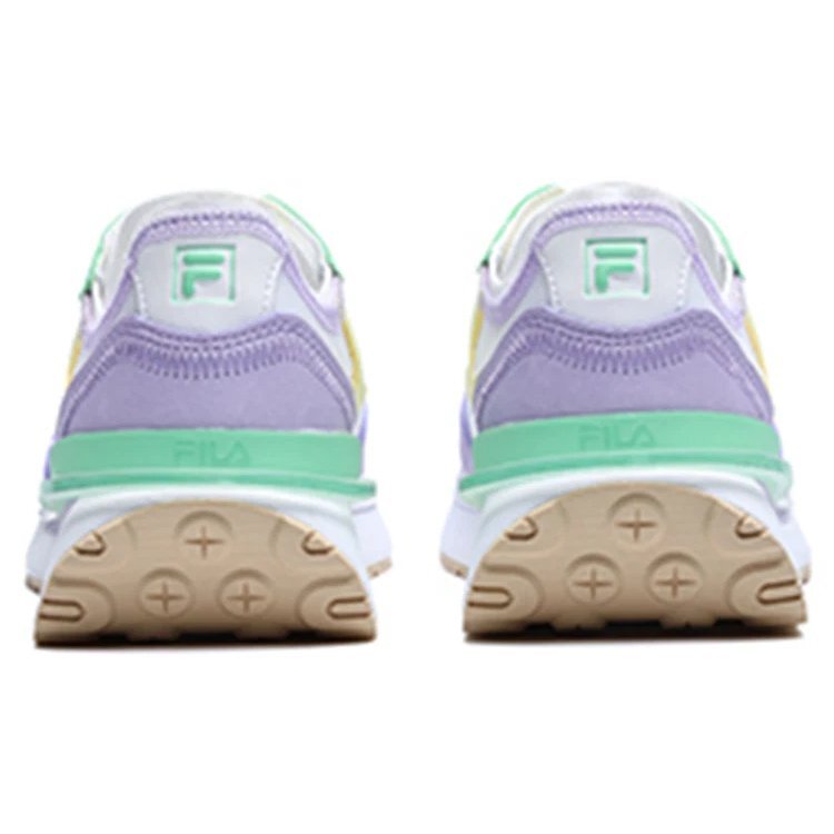 Baskets Renno Classics « Blanc, lilas, vert »