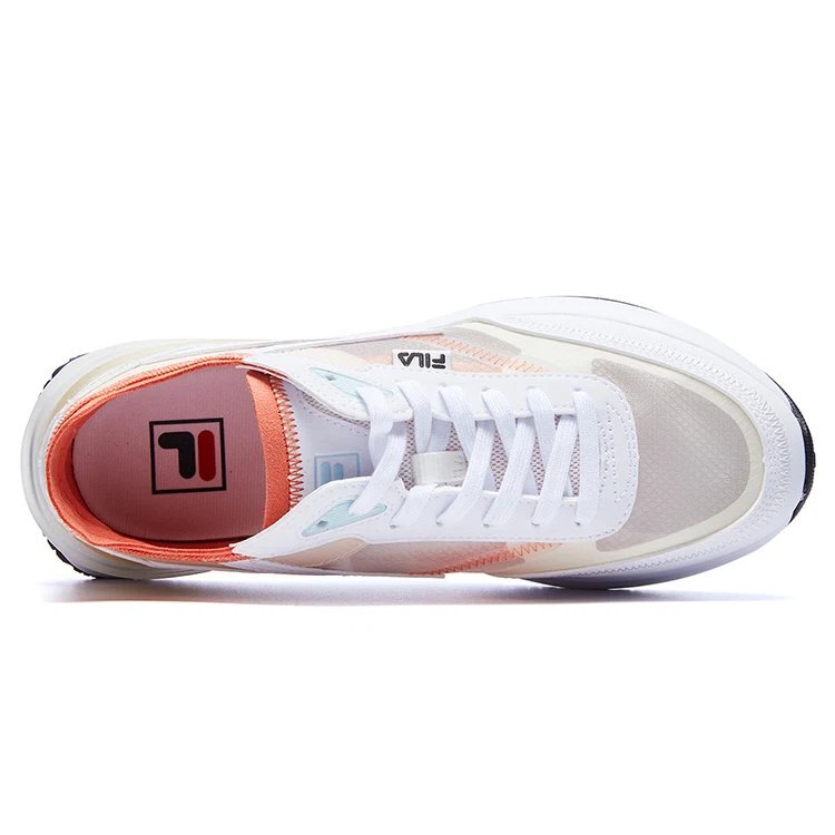 Baskets RENNO Classics « Blanc Orange »