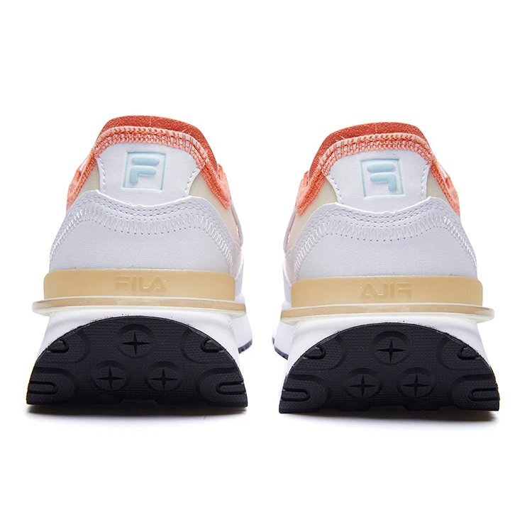 Baskets RENNO Classics « Blanc Orange »