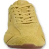 Baskets Ritmo en daim jaune pour femme