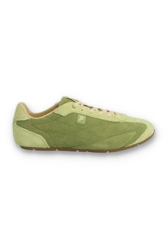 Baskets Ritmo en daim vert pour femme
