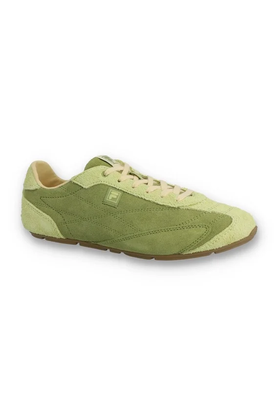 Baskets Ritmo en daim vert pour femme