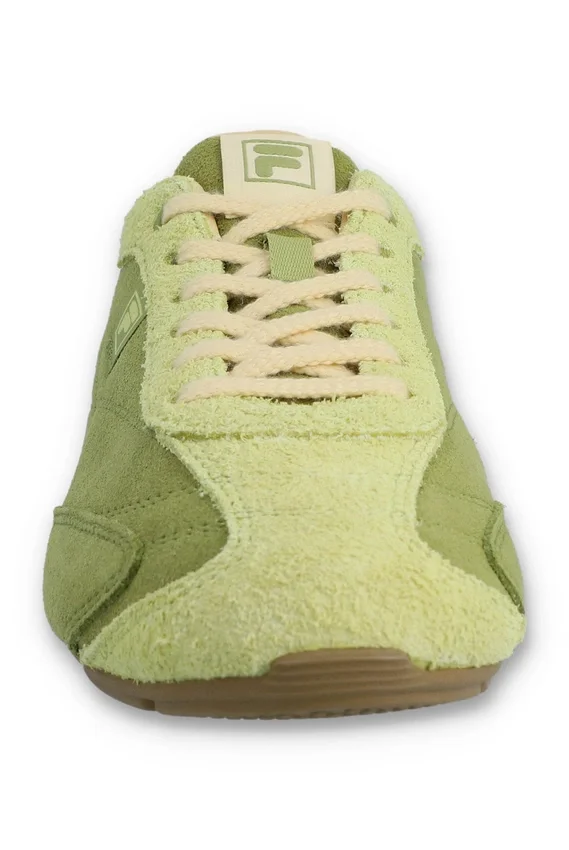 Baskets Ritmo en daim vert pour femme