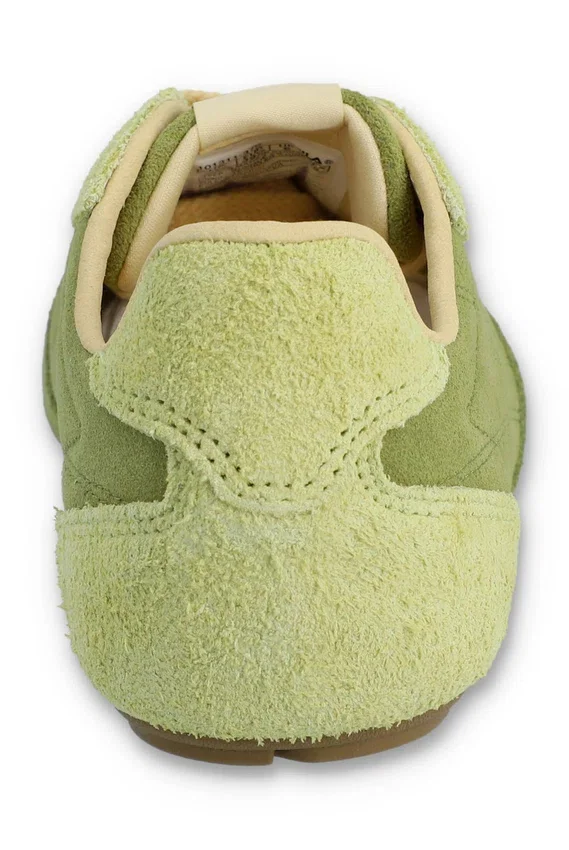Baskets Ritmo en daim vert pour femme