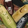 Baskets Ritmo en daim vert pour femme