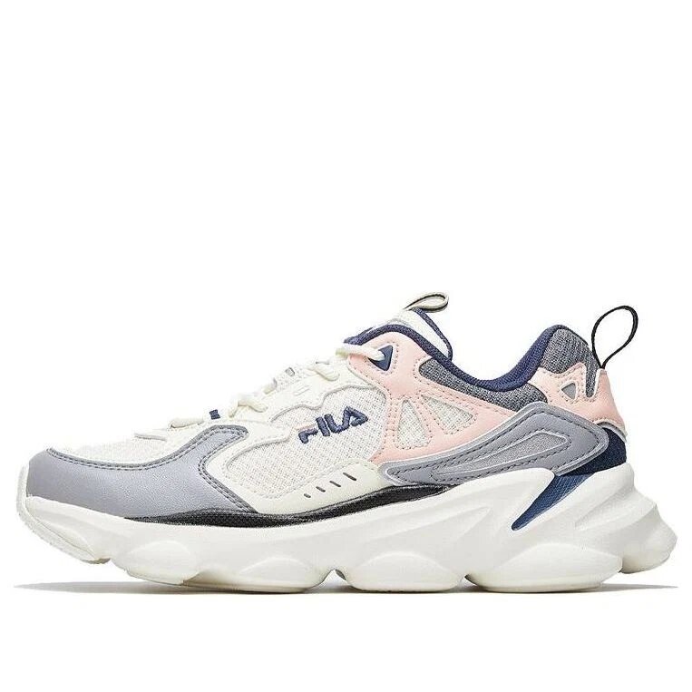 Baskets Skipper « Gris, rose et blanc »