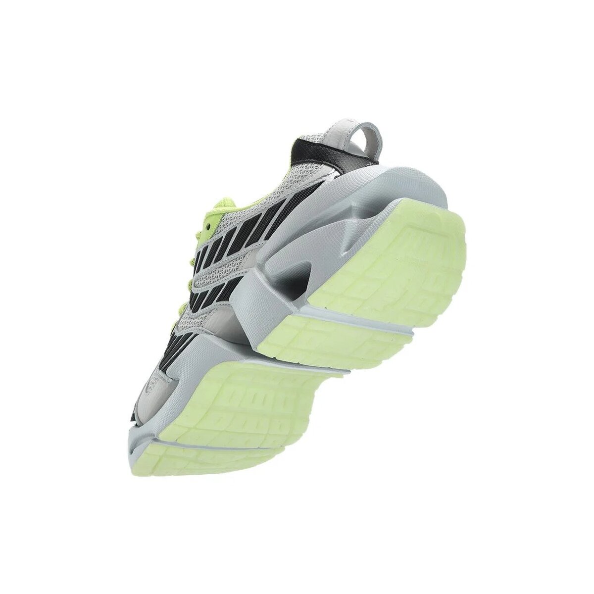 Baskets Space Low « Gris Noir Vert »
