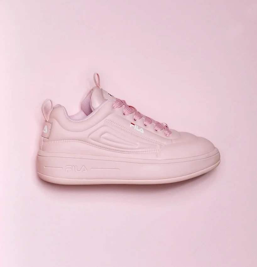 Baskets Superbubble rose poudré