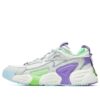 Baskets Swarm low swirl Violet/blanc/gris