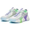 Baskets Swarm low swirl Violet/blanc/gris