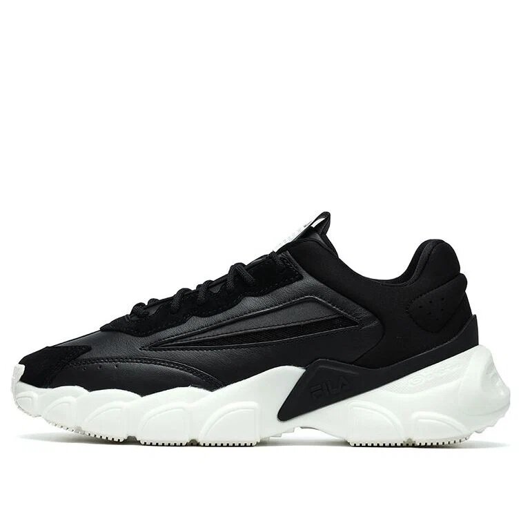 Baskets tendance Chaussures de course basses Noir/Blanc