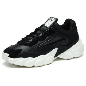 Baskets tendance Chaussures de course basses Noir/Blanc