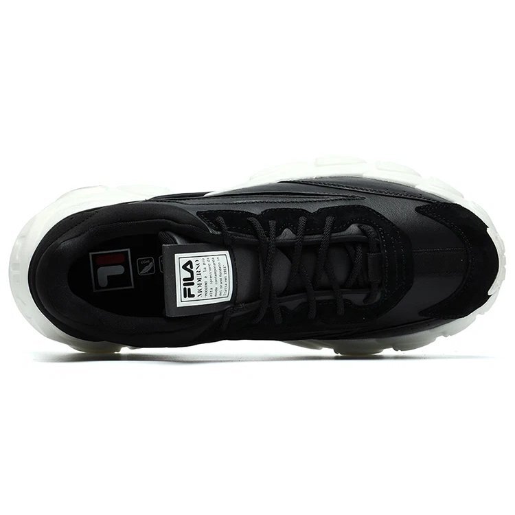 Baskets tendance Chaussures de course basses Noir/Blanc
