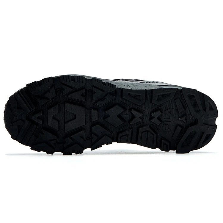 Baskets tendance, chaussures de course basses, noir/gris
