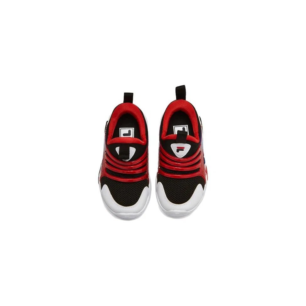 Baskets tendance « Noir Rouge Blanc »