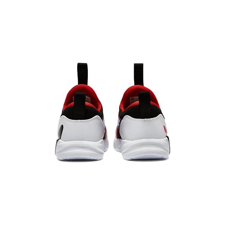 Baskets tendance « Noir Rouge Blanc »