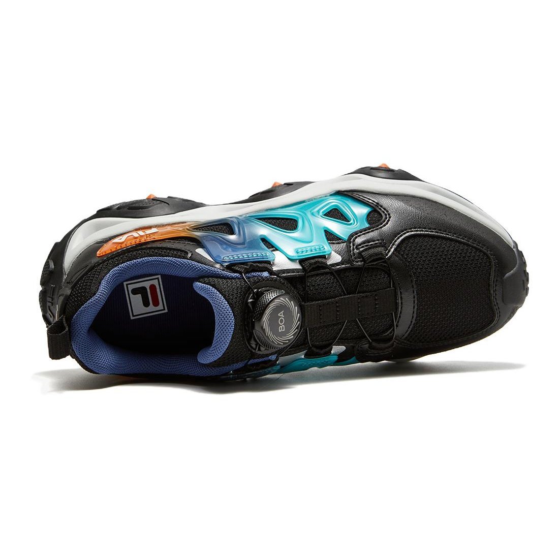 Baskets TGR1 « Noir Bleu »