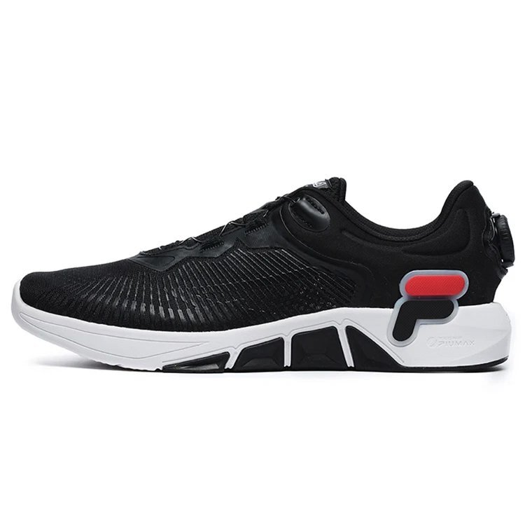 Baskets Ultra Fit Boa « Noir Rouge »