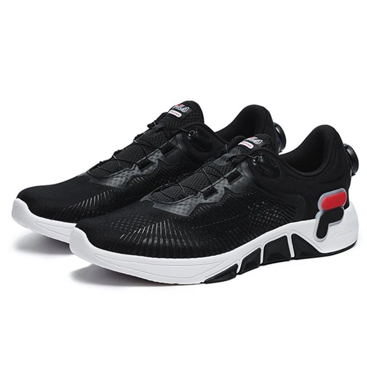 Baskets Ultra Fit Boa « Noir Rouge »