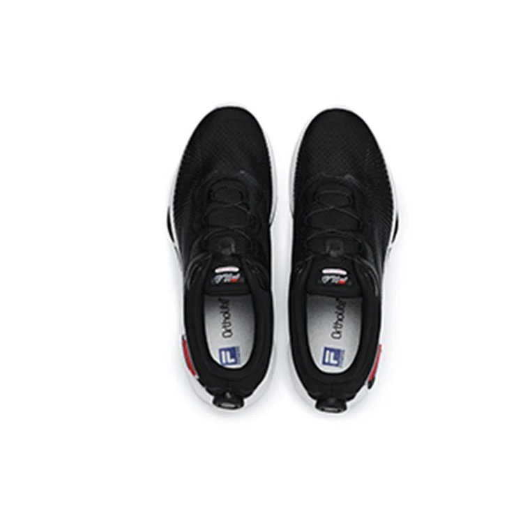 Baskets Ultra Fit Boa « Noir Rouge »